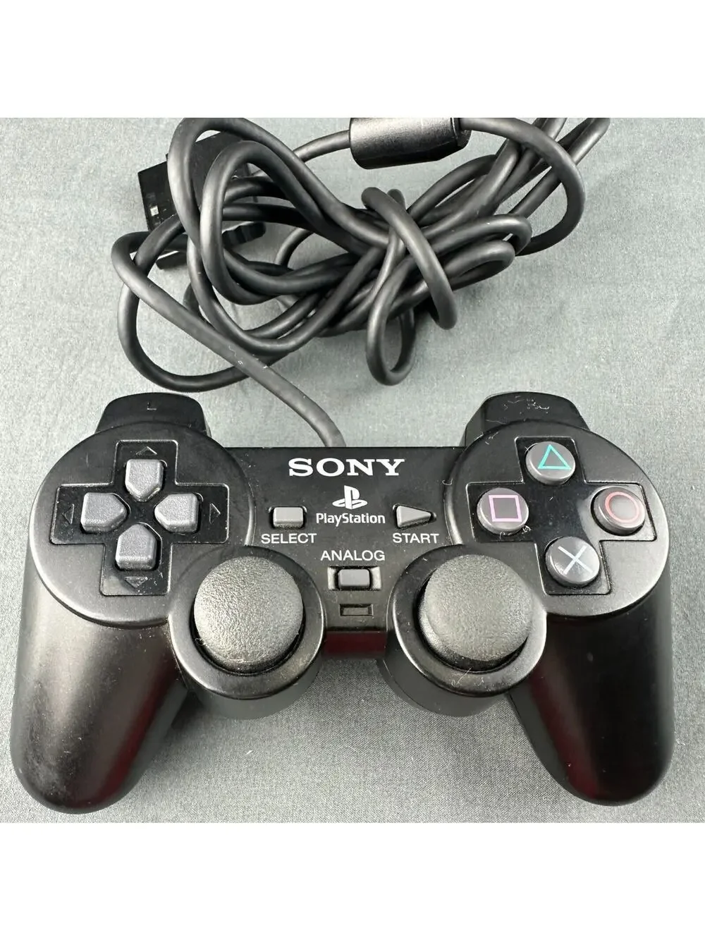 Genuine Sony PlayStation 2 PS1 PS2 Analog Controller DualShock 2 Wired SCPH10010